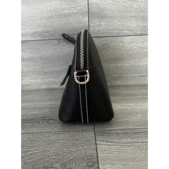 Dooney & Bourke Saffiano Domed Crossbody Black Bag A551067 - Picture 5 of 6